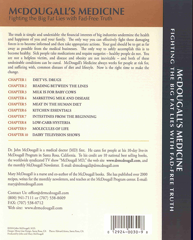 McDougall Newsletter DVD Sale Printer Friendly