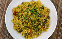 PALAK KICHADI (SPINACH RICE & DAL)