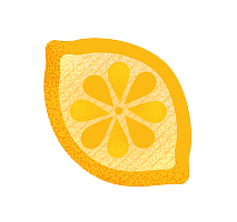 Image of a lemon wedge
