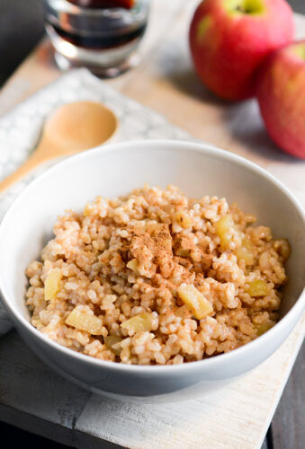 Breakfast Apple Rice