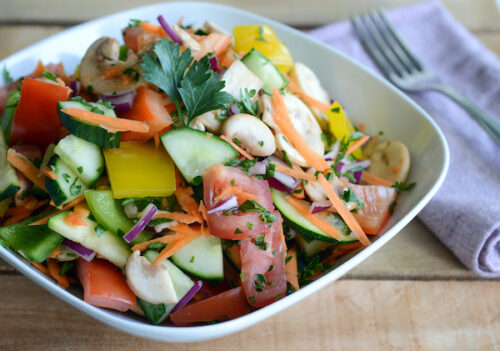 Chunky Vegetable Salad