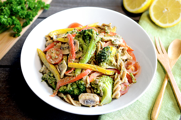 Creamy Pasta Primavera