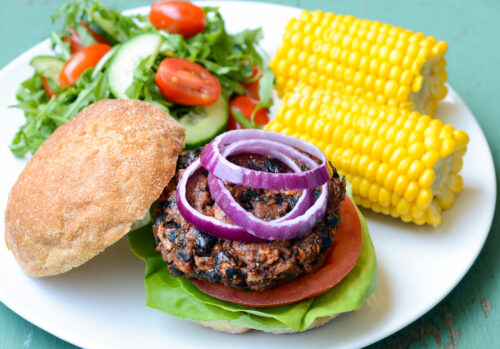 Red Veggie Burgers