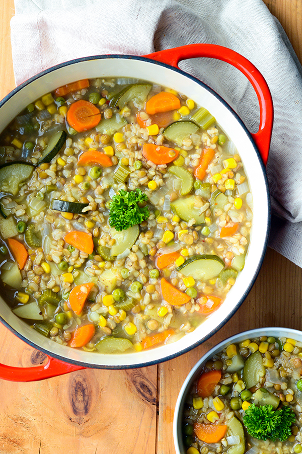 Winter Grains Soup