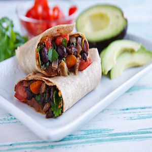 Baja Vegetable Wraps