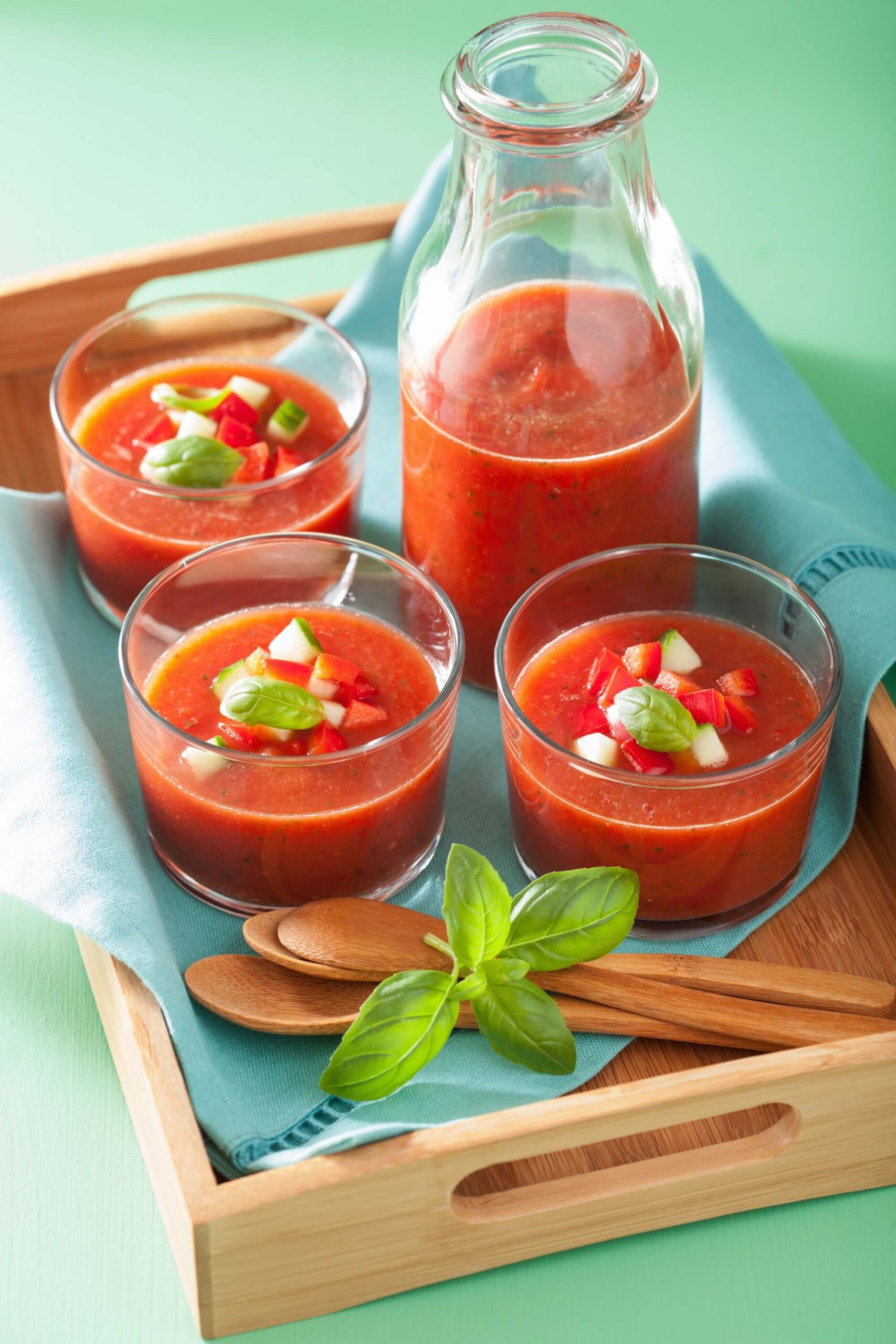Lite Gazpacho Recipe | Dr. McDougall