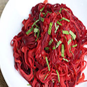 Lemon-Ginger Sweet Root Noodles