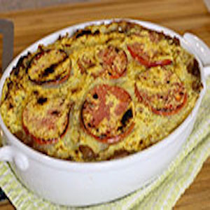 Rainbow Veggie Shepherd’s Pie