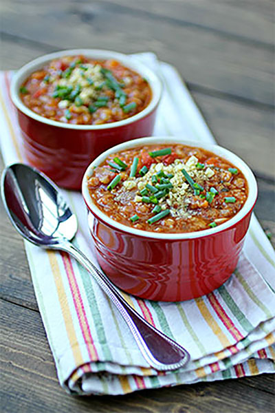 Red Lentil Chili