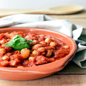 Spicy Moroccan Chickpeas