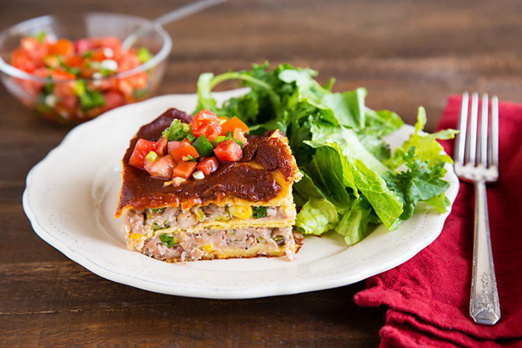 Layered Tex-Mex Lasagna